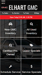 Mobile Screenshot of elhartgmc.com